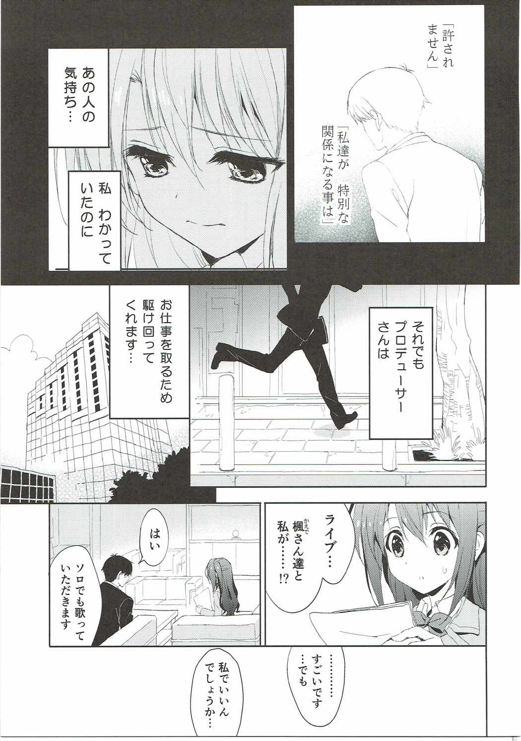 (C91) [koinu computer (Motoyon)] Ningyo wa Yuki 2 Sharin Heart (THE IDOLM@STER CINDERELLA GIRLS) page 4 full