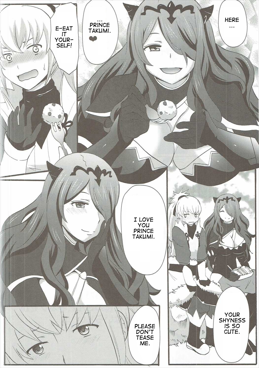 (C89) [Little★Cosmos (Ayano Rumi)] Shinkon Futeizuma Camilla | Unfaithful Newlywed Camilla (Fire Emblem if) [English] page 3 full