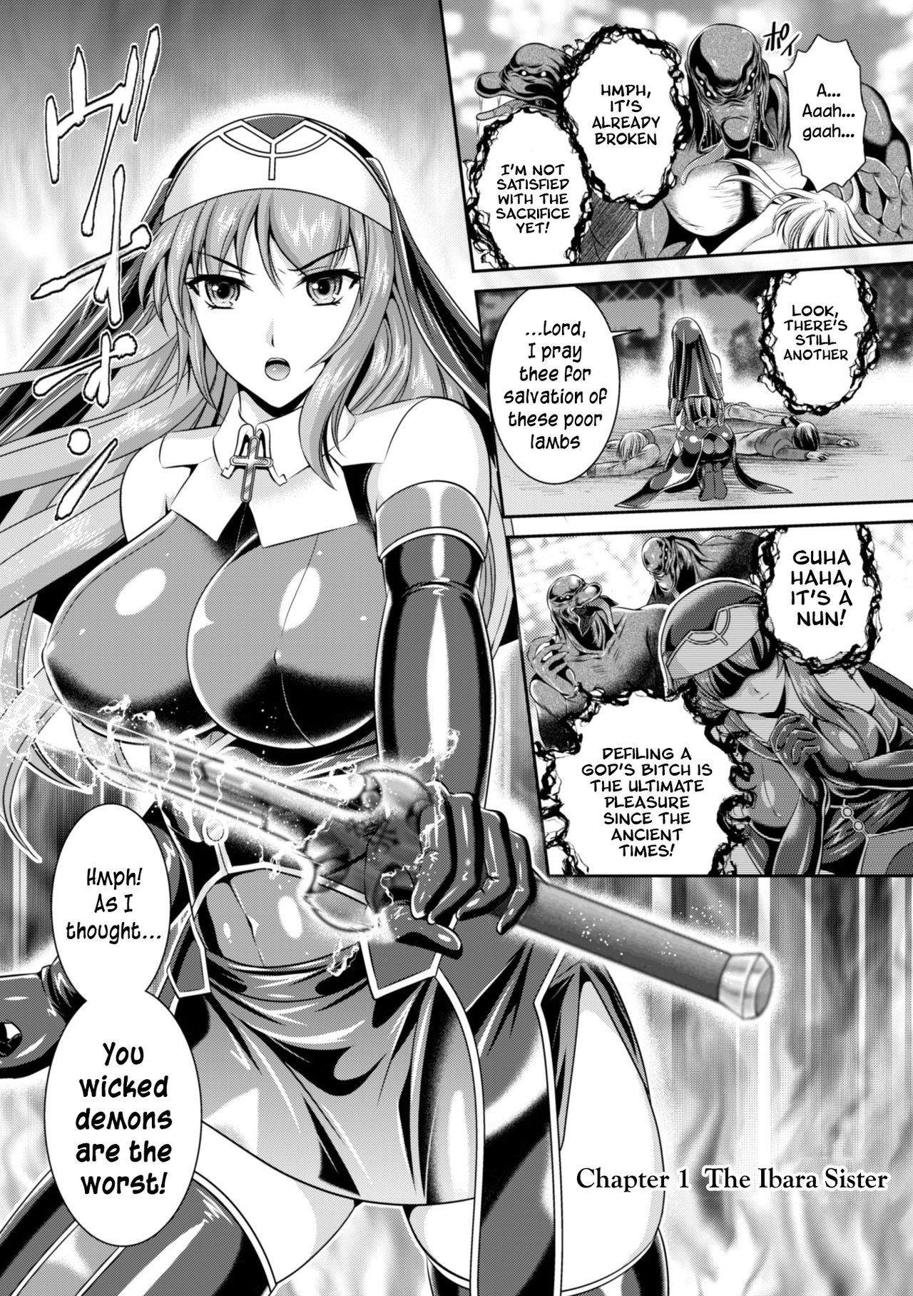 [Rindou, Kusunoki Rin] Nengoku no Liese Inzai no Shukumei | Liese’s destiny: Punishment Of Lust On The Slime Prison Ch. 1-4 [English] [Digital] [CoC] [Ongoing] page 7 full
