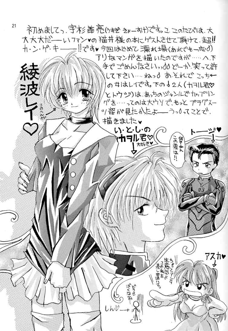 [Manga Super (Nekoi Mii)] Rei-tan no Kokoro, Shakunetsu no ku (Neon Genesis Evangelion) page 19 full