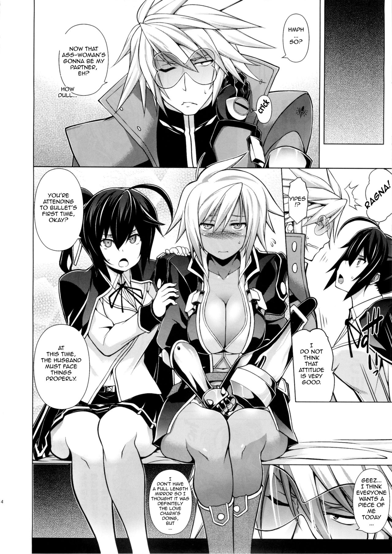 (C87) [STUDIO TIAMAT (TANABE)] BREAK BLUE X MARRIAGE (BLAZBLUE) [English] [TL Anon] page 16 full