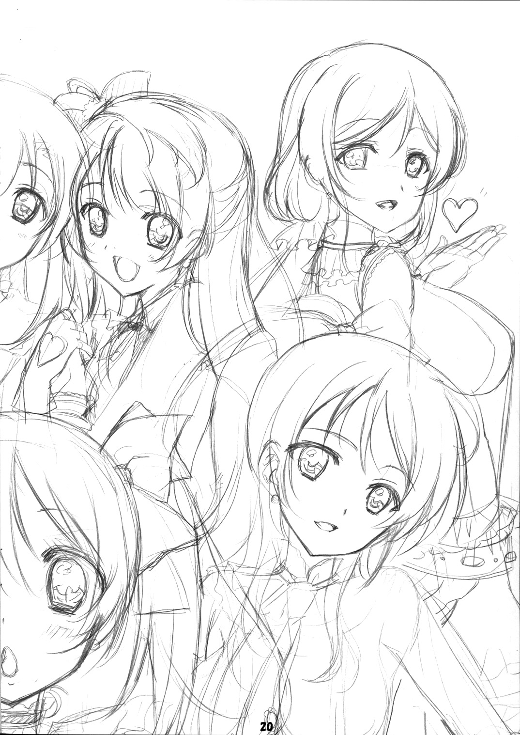 (C84) [choco BOX (choco-chip)] LOVE QUESTION (Love Live!) [Chinese] [脸肿汉化组] page 20 full