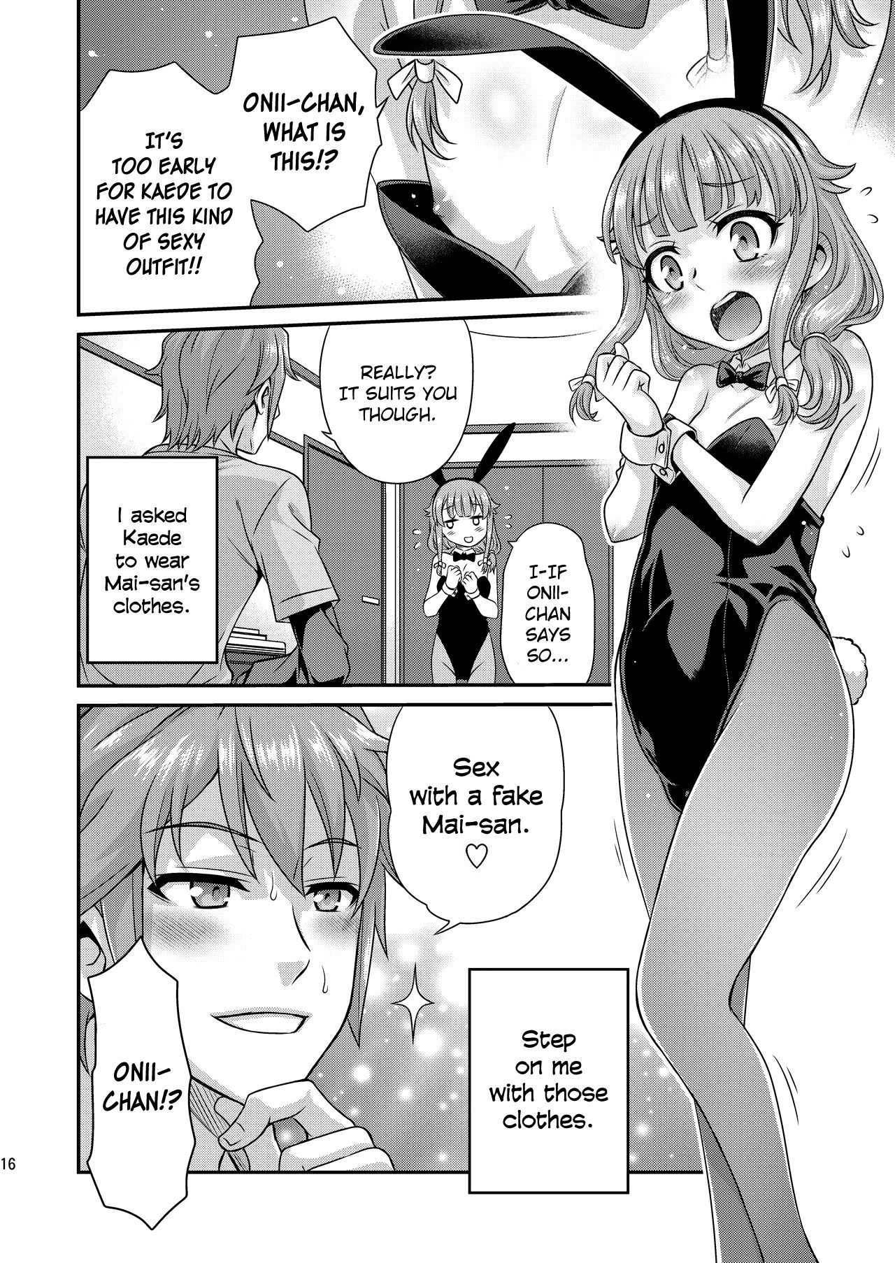 [Studio Tar (Kyouichirou)] Kaede Shoukougun!! (Seishun Buta Yarou wa Bunny Girl Senpai no Yume o Minai) [English] [SmugLord] page 16 full