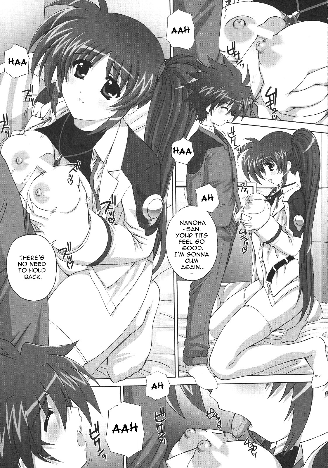 (C76) [Kamogawaya (Kamogawa Tanuki)] Nineteens Ne (Mahou Shoujo Lyrical Nanoha) [English] page 14 full