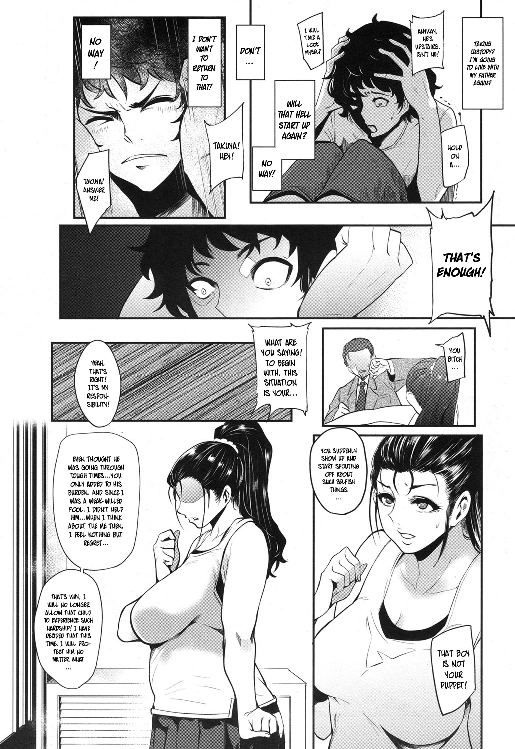 [Otochichi] Hikki Mother Fucker (COMIC Mugen Tensei 2017-12) [English] {forbiddenfetish77} [Digital] page 18 full