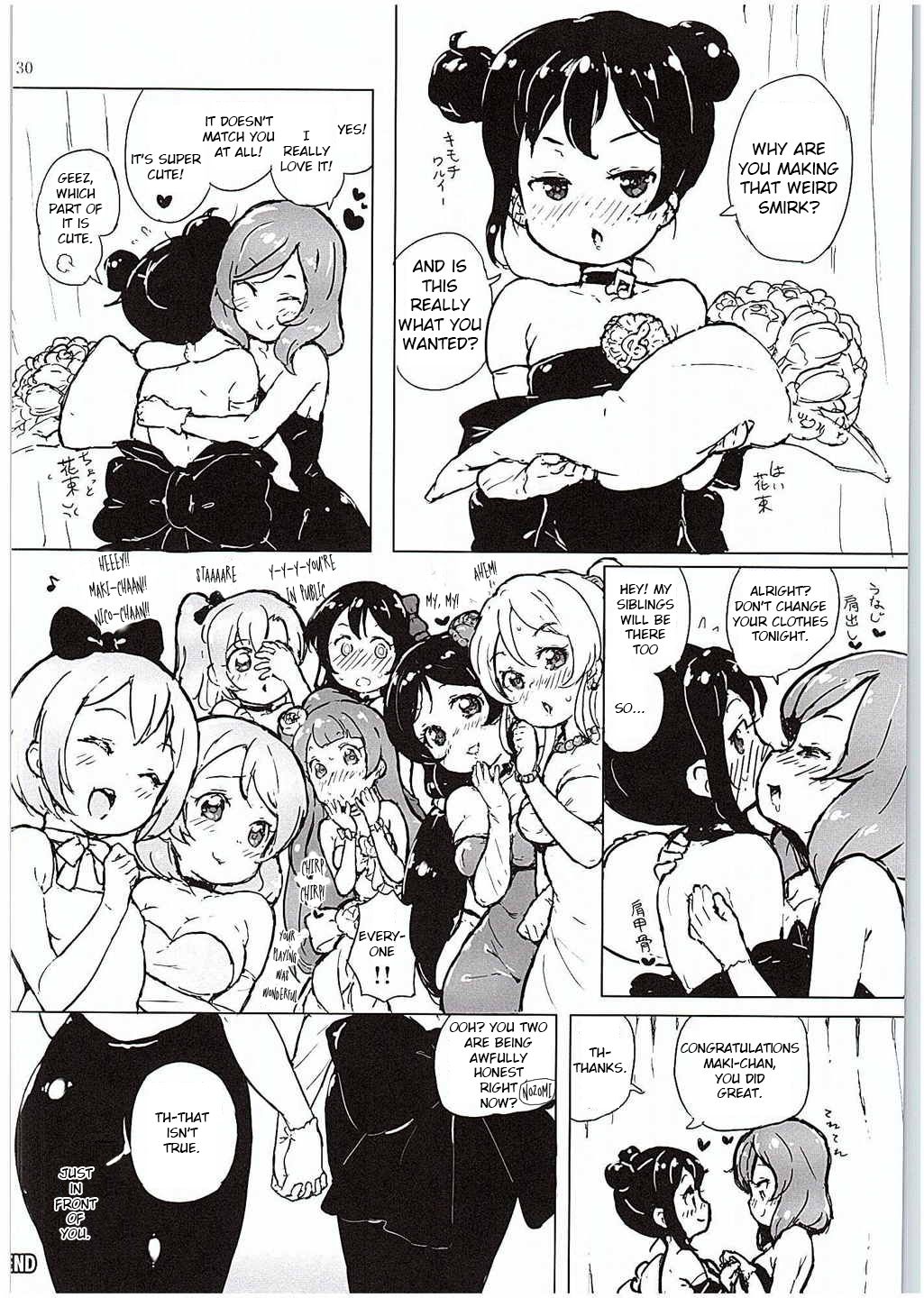 (C88) [Randou House (Randou)] Ongakushitsu no Koibito-tachi | Lovers in the Music Room (Love Live!) [English] [Zeria Scans] page 29 full