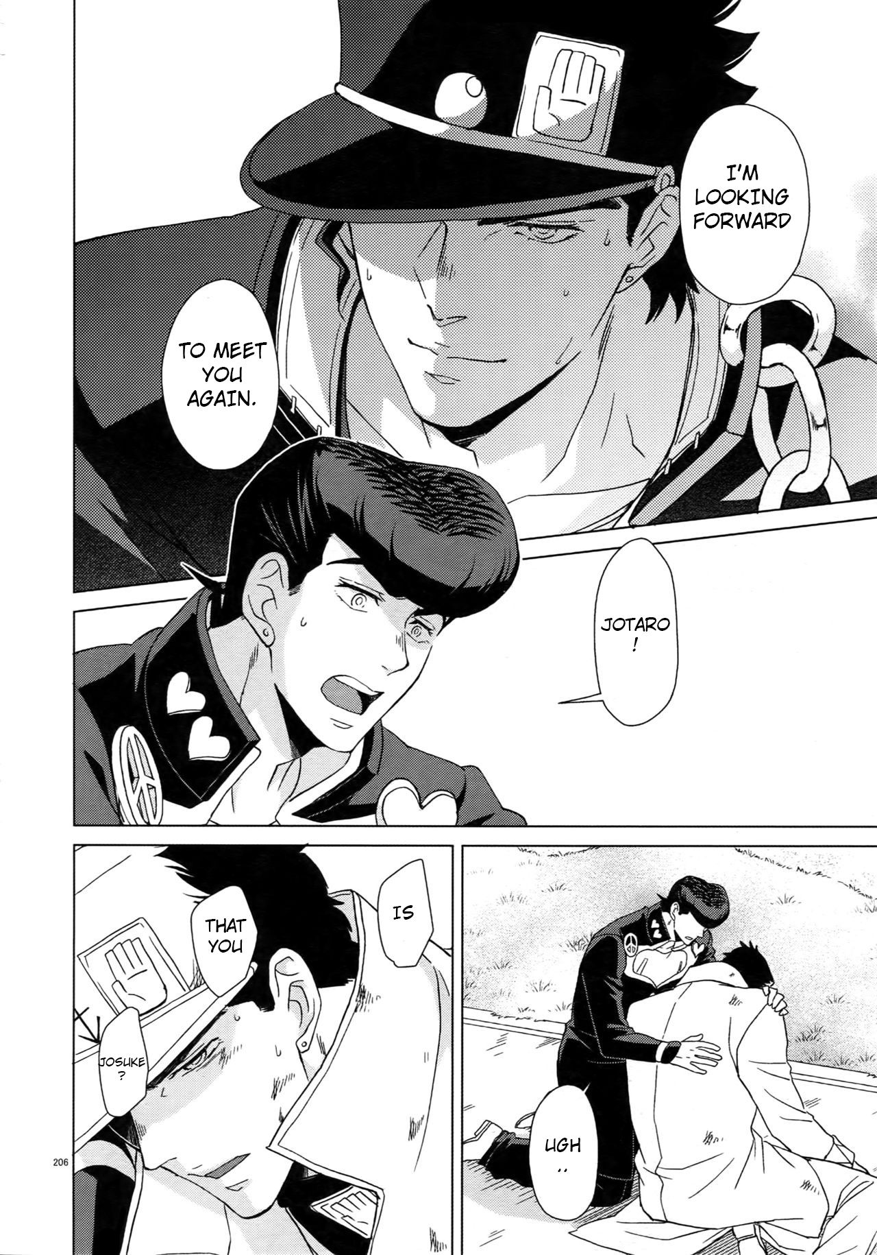 (Super The World 2018) [Chikadoh (Halco)] I WANNA BE WITH YOU (TRSK LOG) (JoJo's Bizarre Adventure) [English] [Star_Platinum88] page 50 full