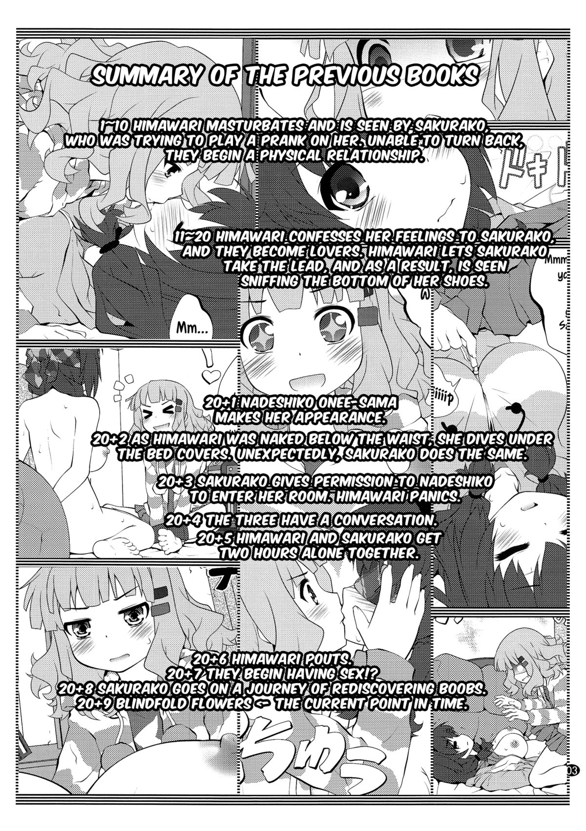 (C88) [Purimomo (Goyac)] Himegoto Flowers 8 | Secret Flowers 8 (YuruYuri) [English] [Yuri-ism] page 3 full