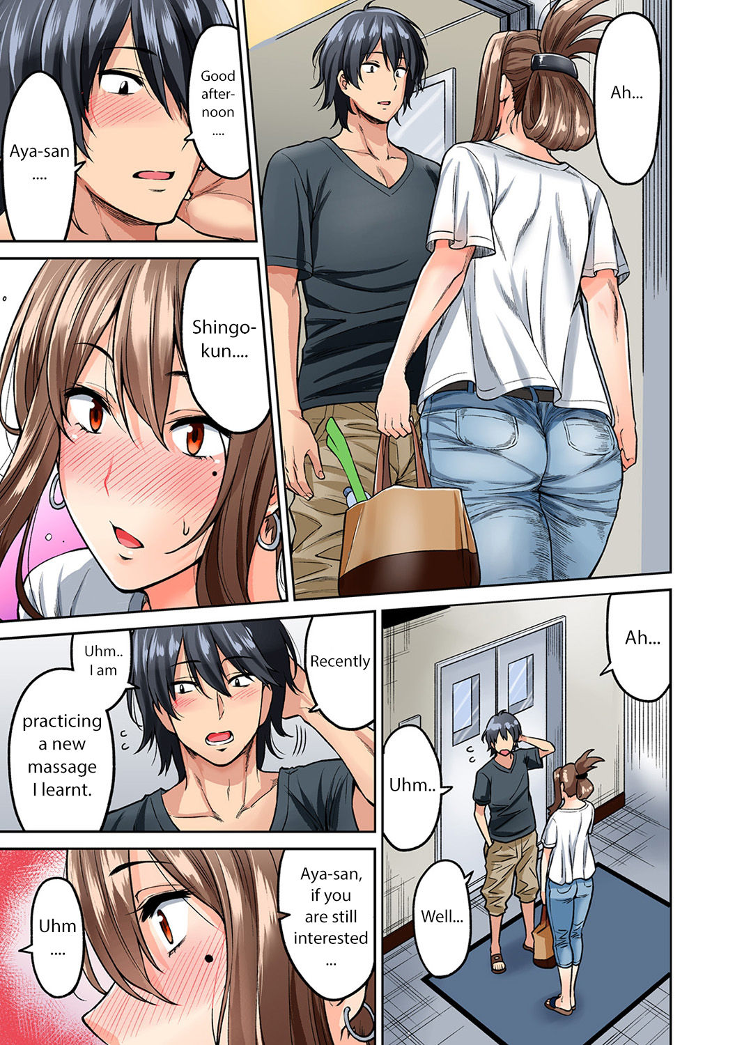 [Shouji Nigou] Hatsujou Munmun Massage! Ch. 1-2 [English] [sky7777] page 32 full
