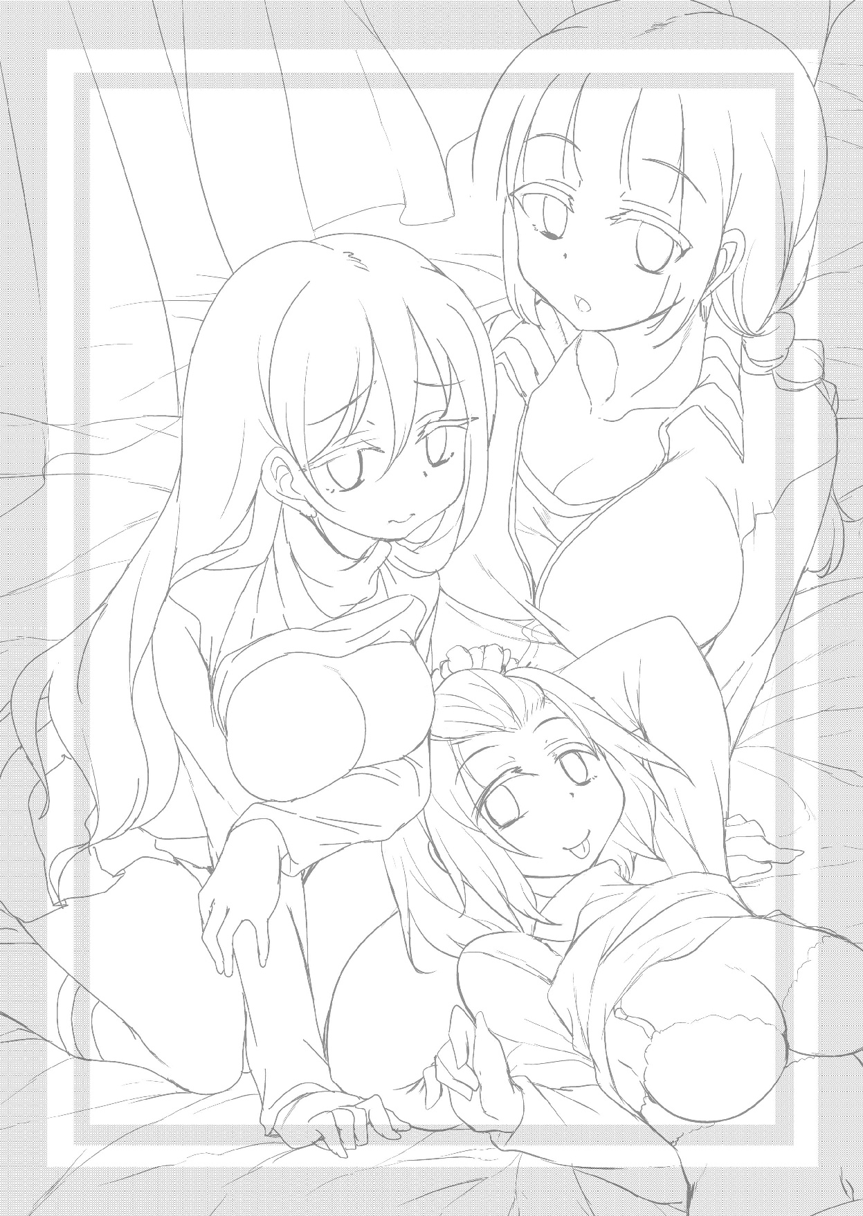 [Sound Sticker (Narusawa Kei)] Nagamori-san-chi no Harem Trio 2 [Digital] page 3 full