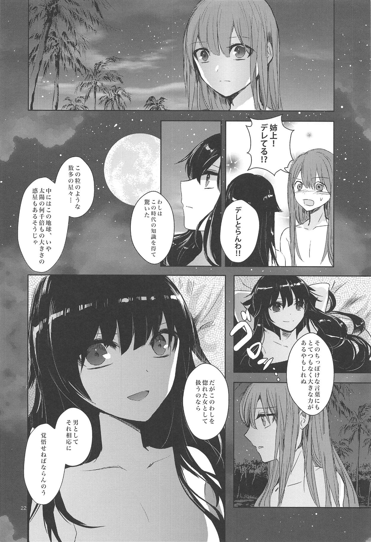 (COMIC1☆14) [Southern Blue Sky (rioka)] Himegoto wa Tokonatsu no Yoru ni (Fate/Grand Order) page 21 full