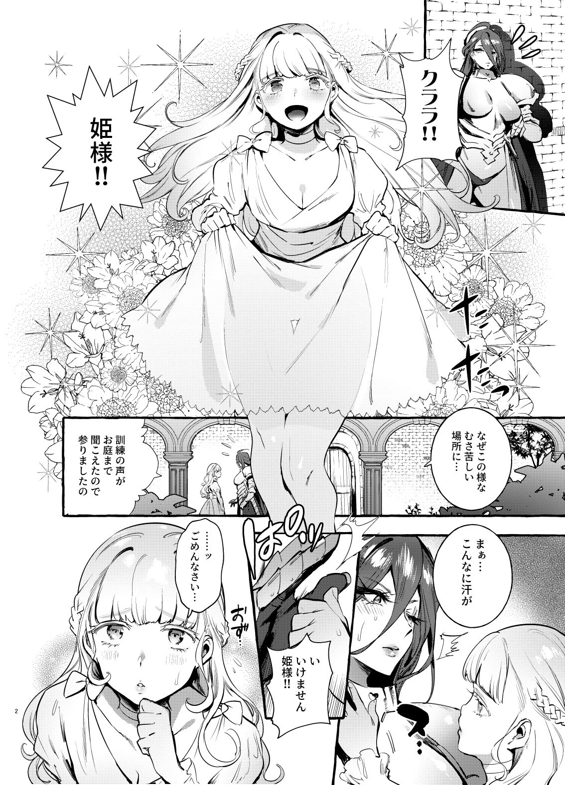 [Hibon (Itami)] Ochinpo Onna Knight to Shojo Hime [Digital] page 3 full