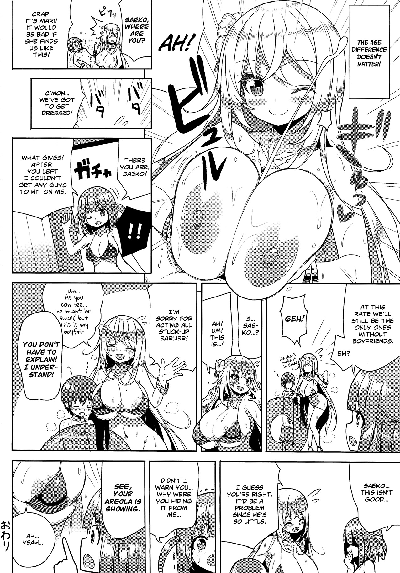 (C95) [Othello Ice (shuz)] Ikenai Bikini no Onee-san 2 [English] [Dammon] page 23 full