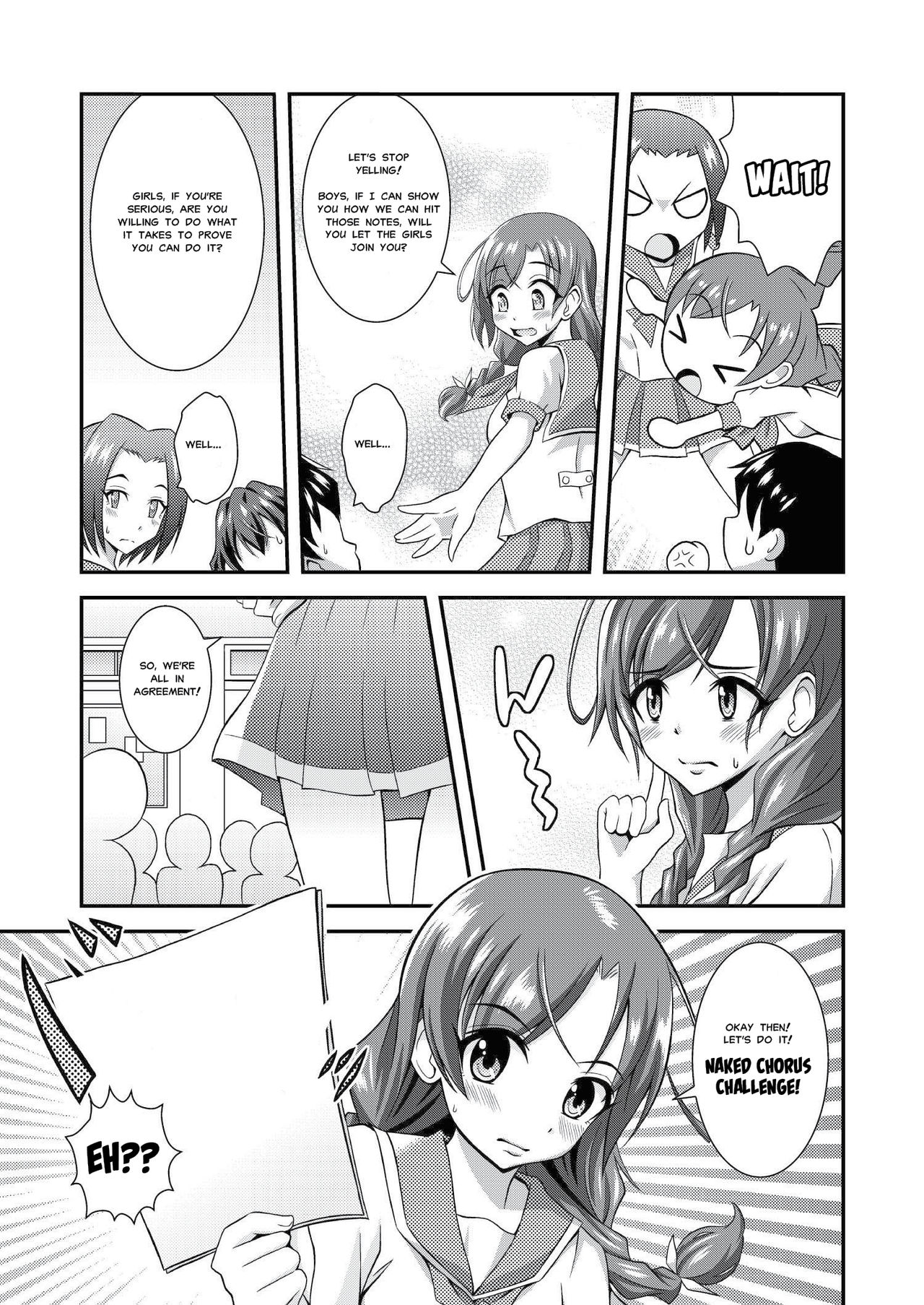 [Soramune (Yuzu Ramune)] Hadaka de Gasshou Concours♪ ~Hibike! Aegigoe no Melody~ [English] [MisterJ167] [Digital] page 4 full