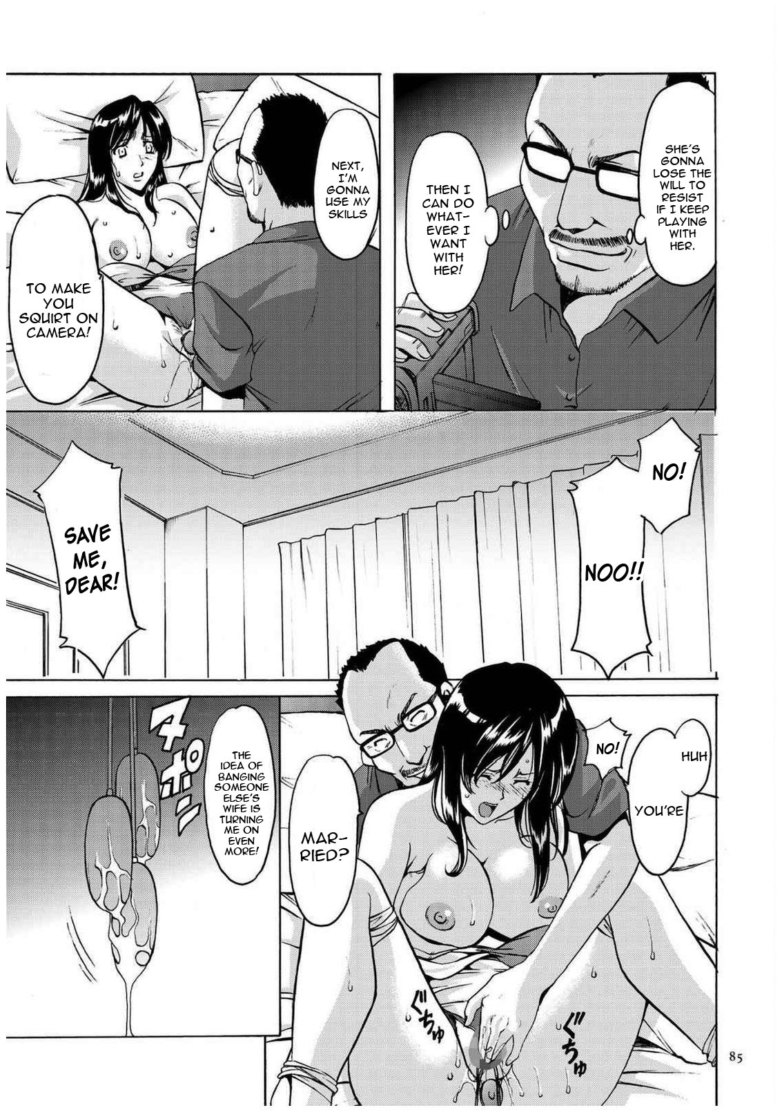 [Hoshino Ryuichi] Sennyu Tsuma Satomi Kiroku Ch. 1-8 [English] [constantly] page 84 full