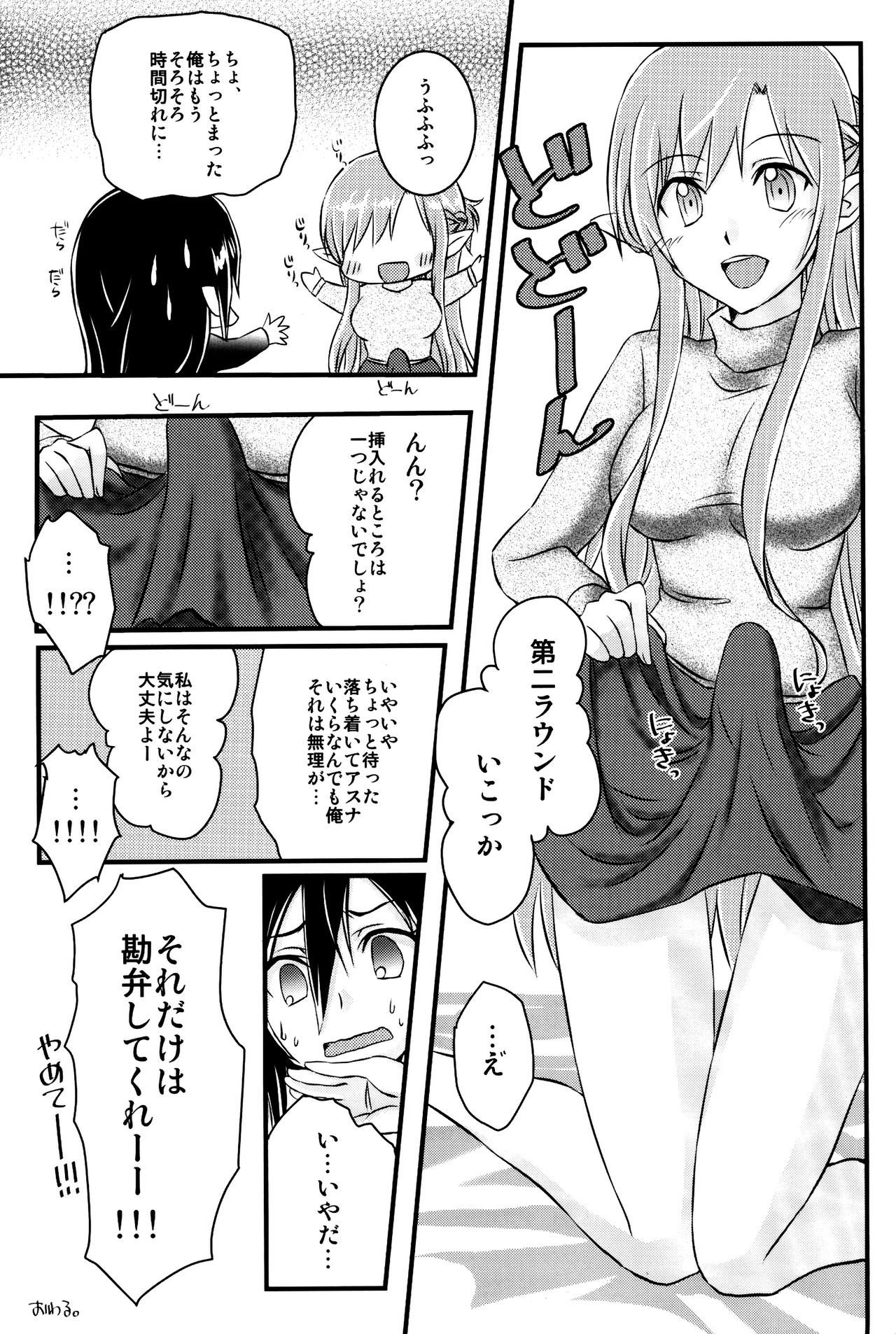[AQUA SPACE (Asuka)] Kiriko-chan to Asobou! 3 (Sword Art Online) [Digital] page 14 full