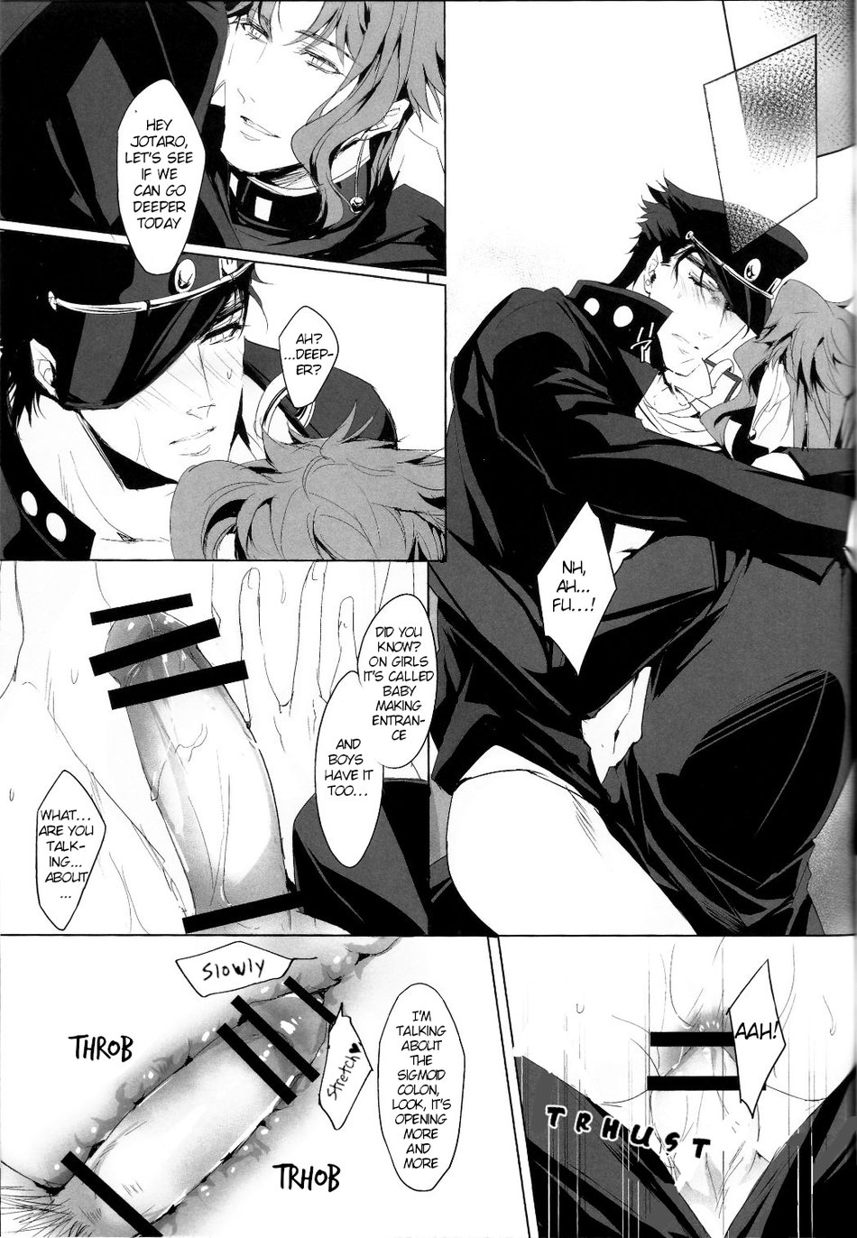 (The World 7) [Setsugekka (Shirosaki Yukiya)] Oshioki no Jikan da yo Baby | It’s time for your punishment, baby (JoJo’s Bizarre Adventure) [English] page 23 full