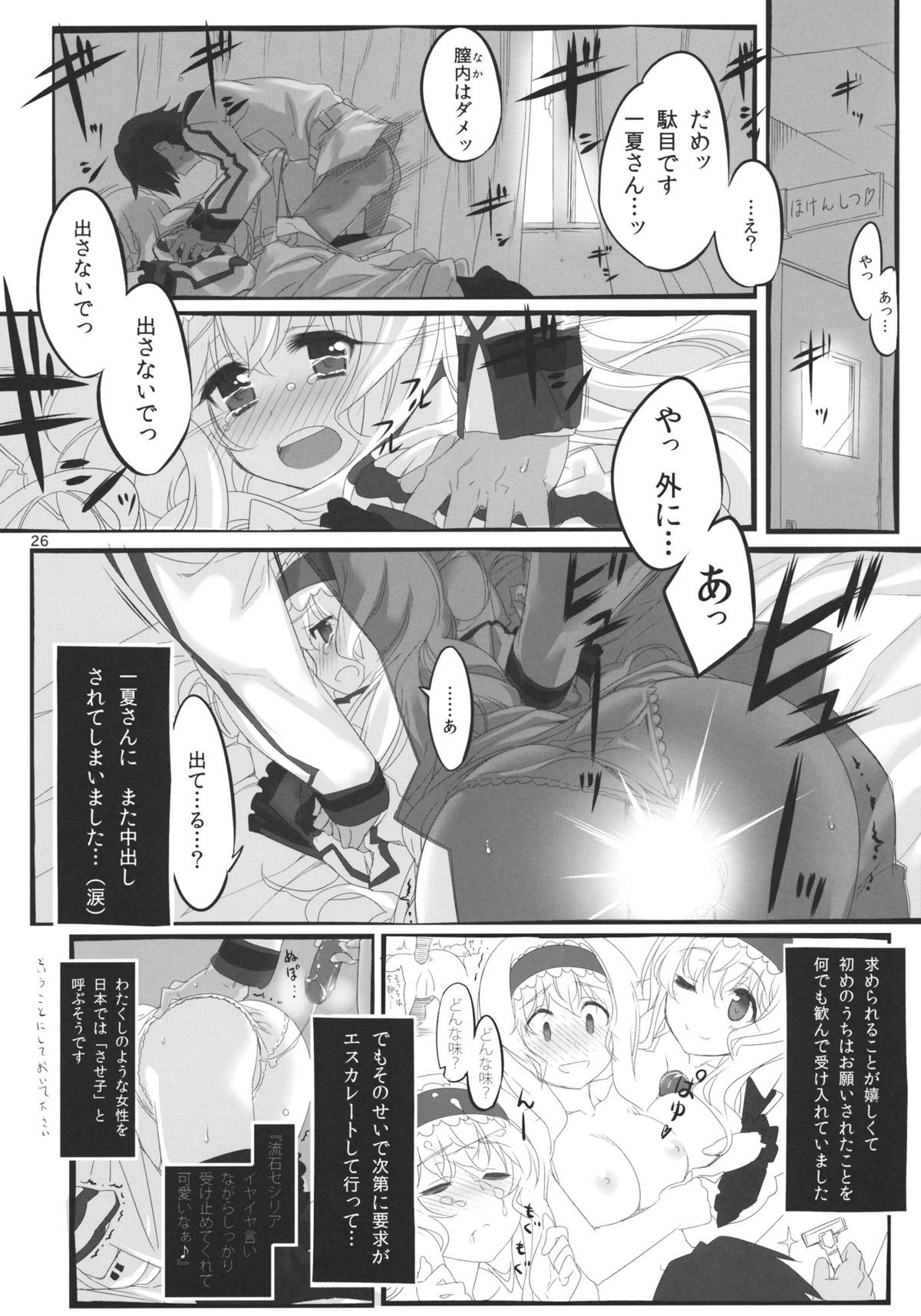 (C80) [Himura Nyuugyou (Himura Kiseki)] Yuuzai Shouko Bukken Sangou (IS <Infinite Stratos>) page 25 full