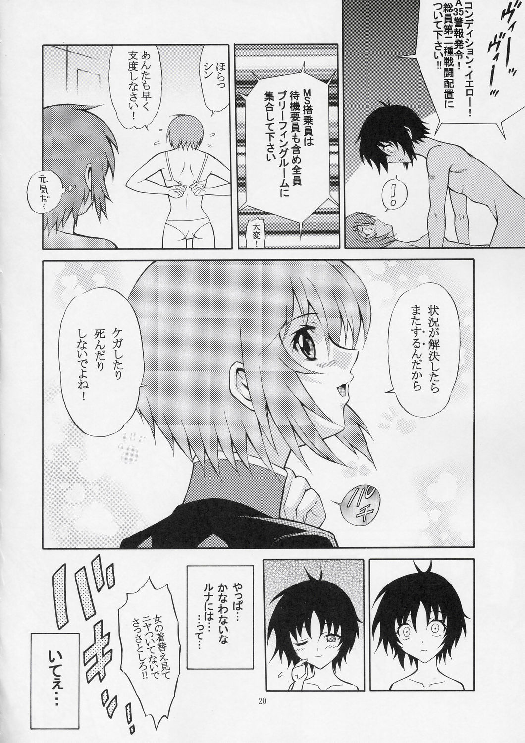 (C67) [GUST (Harukaze Soyogu)] Burning!! (Mobile Suit Gundam SEED DESTINY) page 19 full