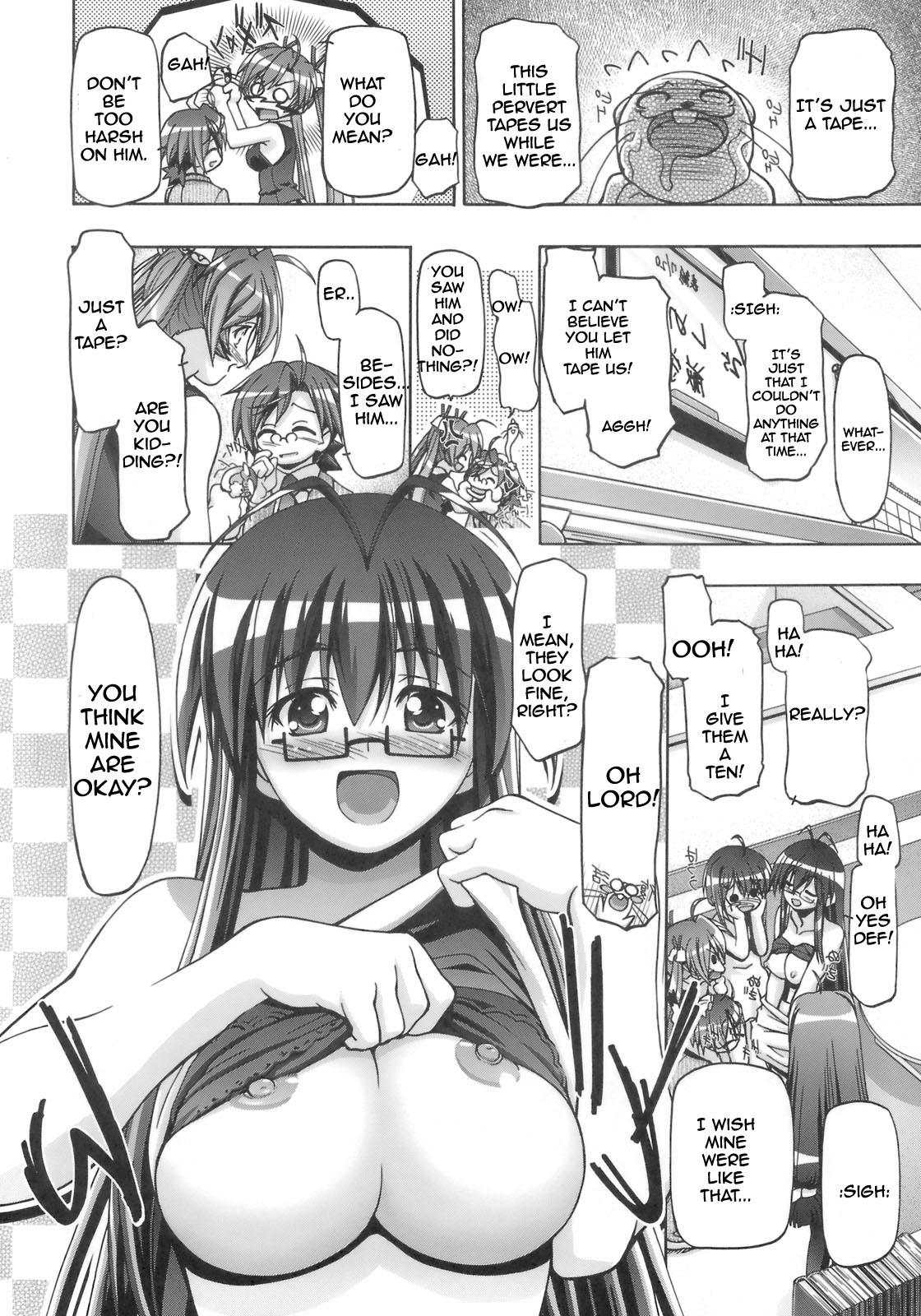 Mahora Gakuen TyuuToubo 3-A 3 Jikanme Negi X Haruna [English] [Rewrite] page 4 full