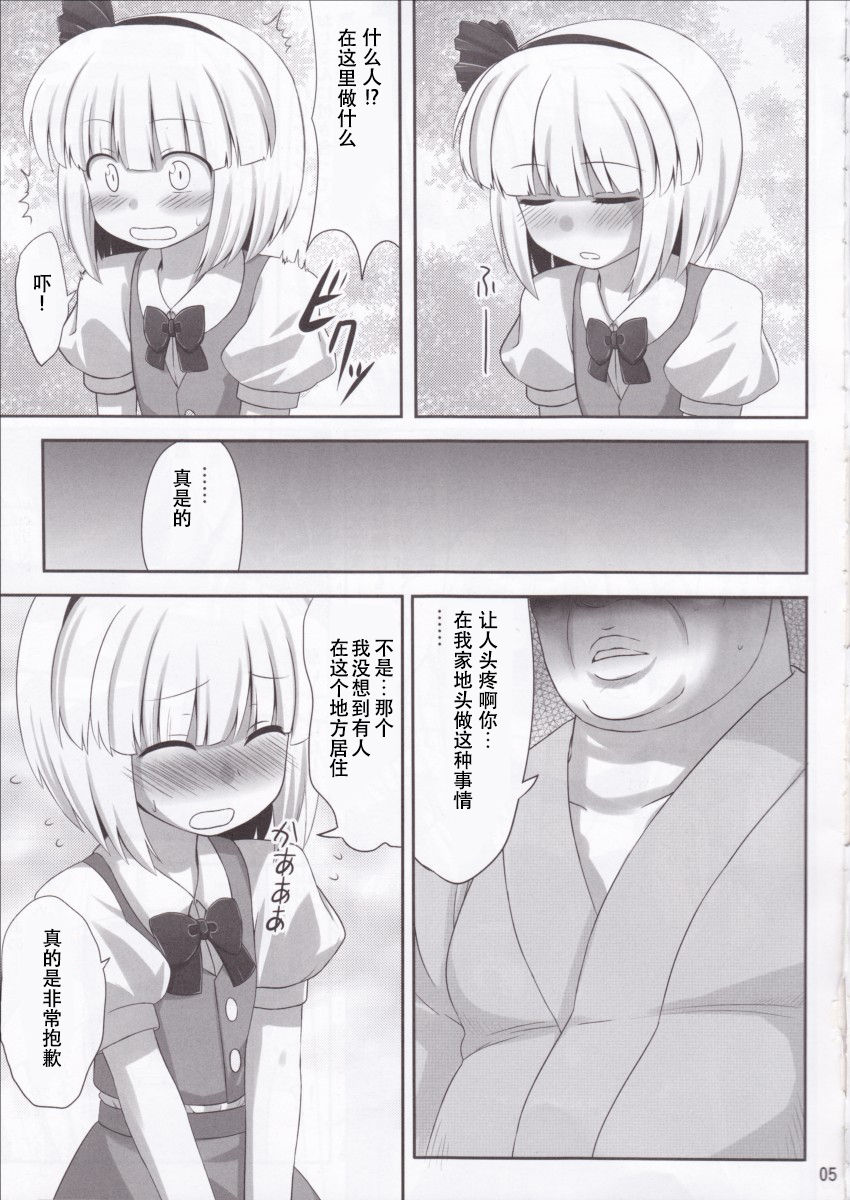 (C78) [Fukutsuu Okosu (Kaiou)] Youpurasu (Touhou Project) [Chinese] [靴下汉化组] page 5 full