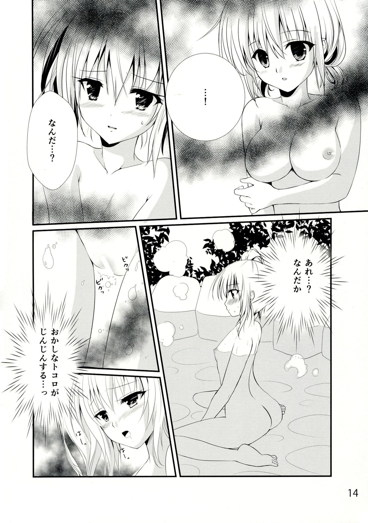 (C83) [E'carlate (Ichino)] tricoro (To Love-ru) page 14 full