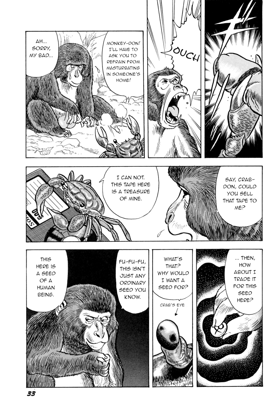 [Kondom] Saru Kani Kassen | Monkey & Crab Battle (Hontou wa Eroi Otogibanashi) [English] [q91] page 3 full