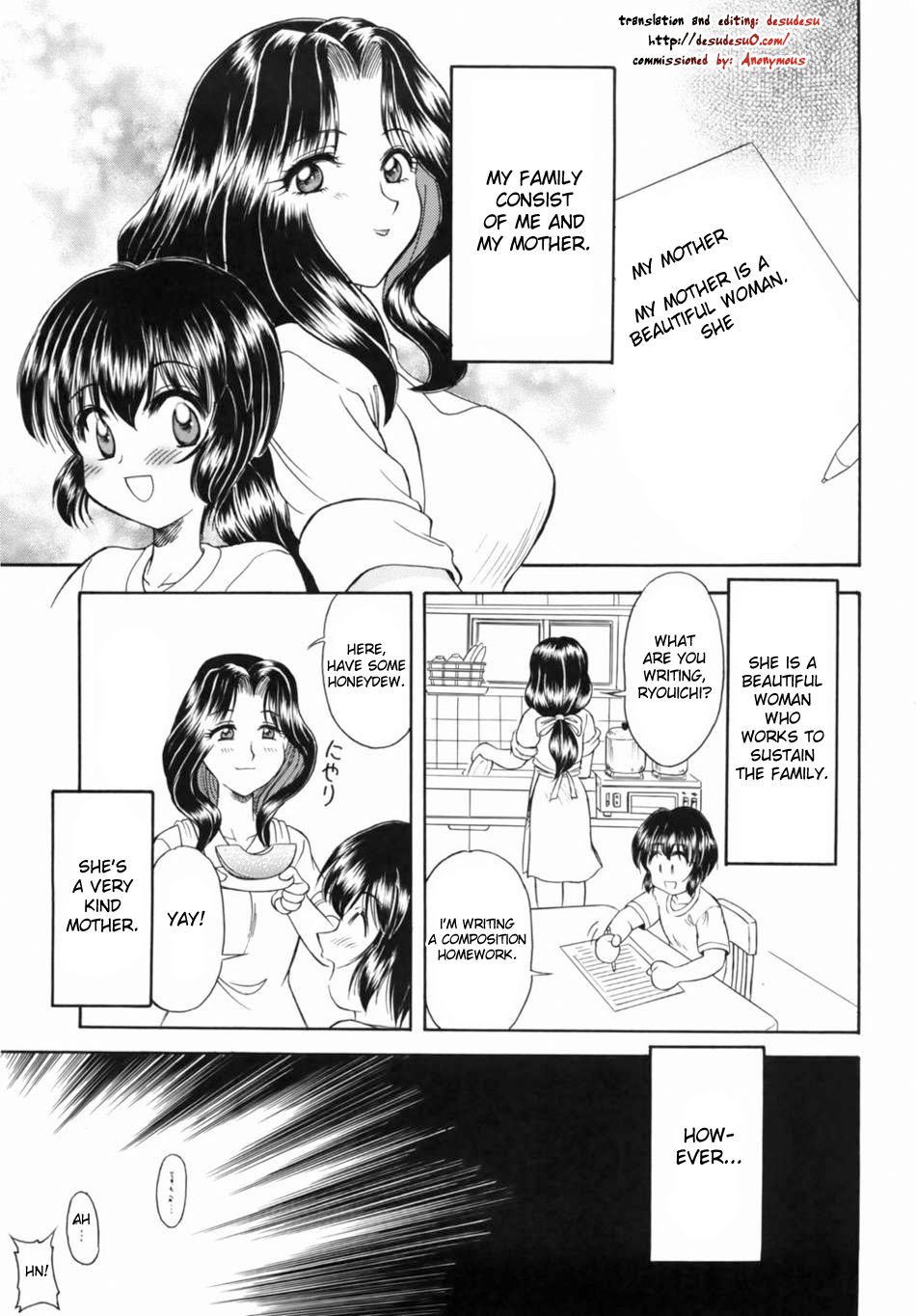 [Okamura Morimi] Boku no Okaa-san | My Mother (Inran Virgin) [English] [desudesu] page 1 full