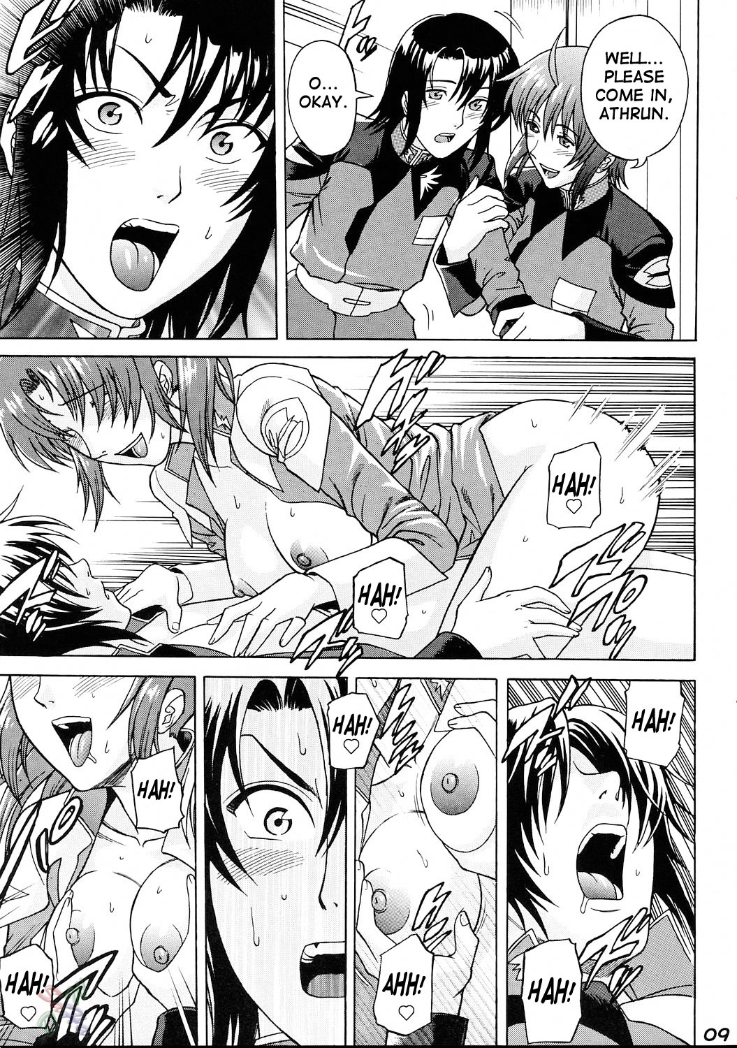 (C68) [Bakuretsu Fusen (Denkichi)] Burst!! Vol. 3 (Mobile Suit Gundam SEED DESTINY) [English] [SaHa] page 8 full