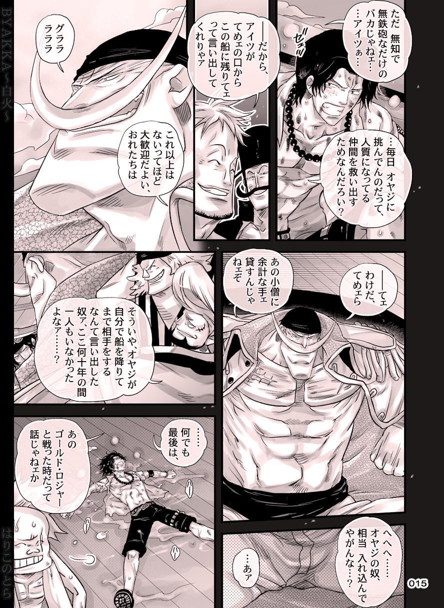 [Hariko no Tora (Midoh Torako)] BYAKKA (One Piece) [Digital] page 15 full