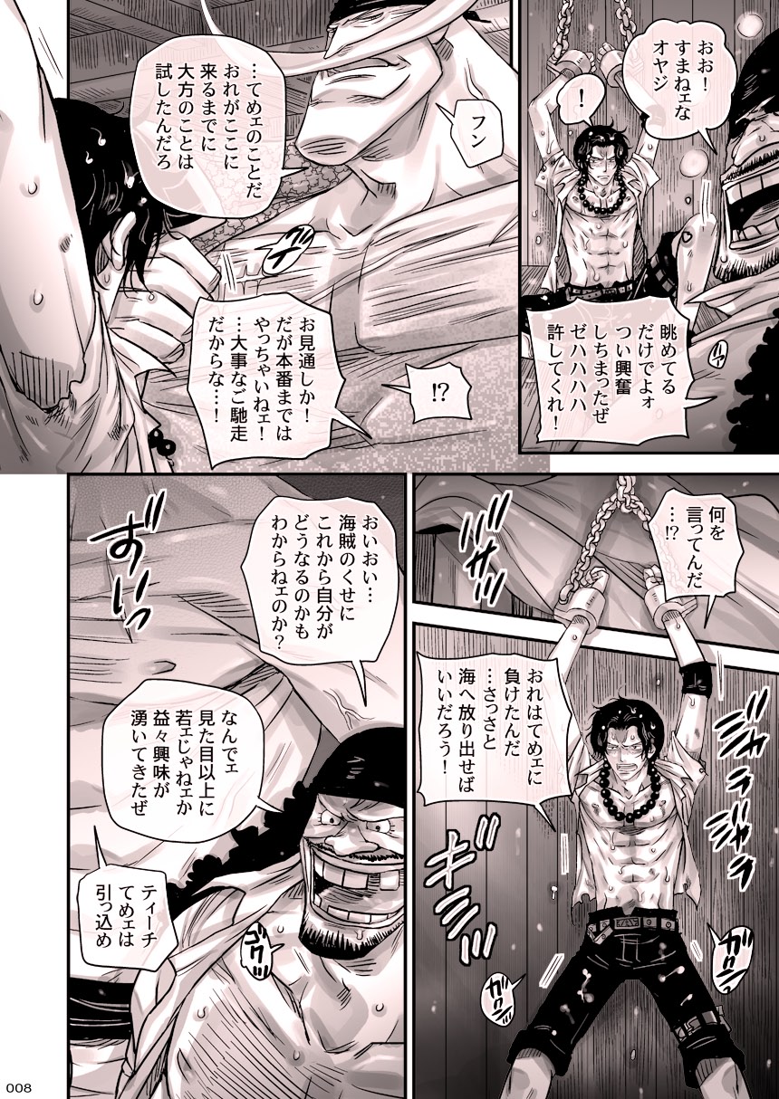 [Hariko no Tora (Midoh Torako)] MESHIBITO (One Piece) [Digital] page 8 full