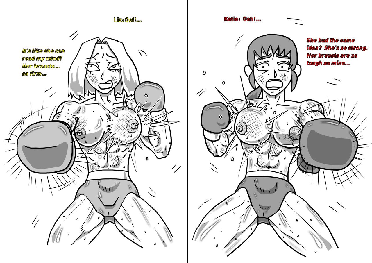 [Allesey] Boxing Girls Katie vs. Liz Rounds 1-4 (English) Plus Bonus Sisters Round page 12 full