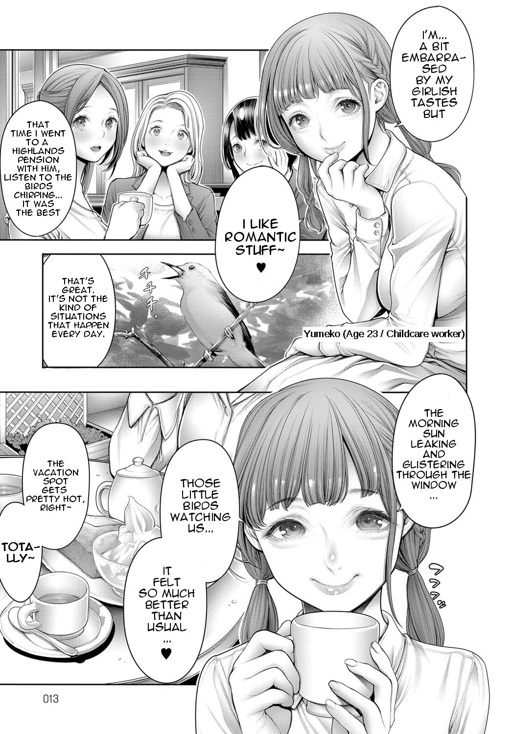 [Okayusan] Shoujiki Joshikai 2 | Sincere Girl Talk 2 (COMIC Anthurium 2019-03) [English] [HPT] [Digital] page 3 full