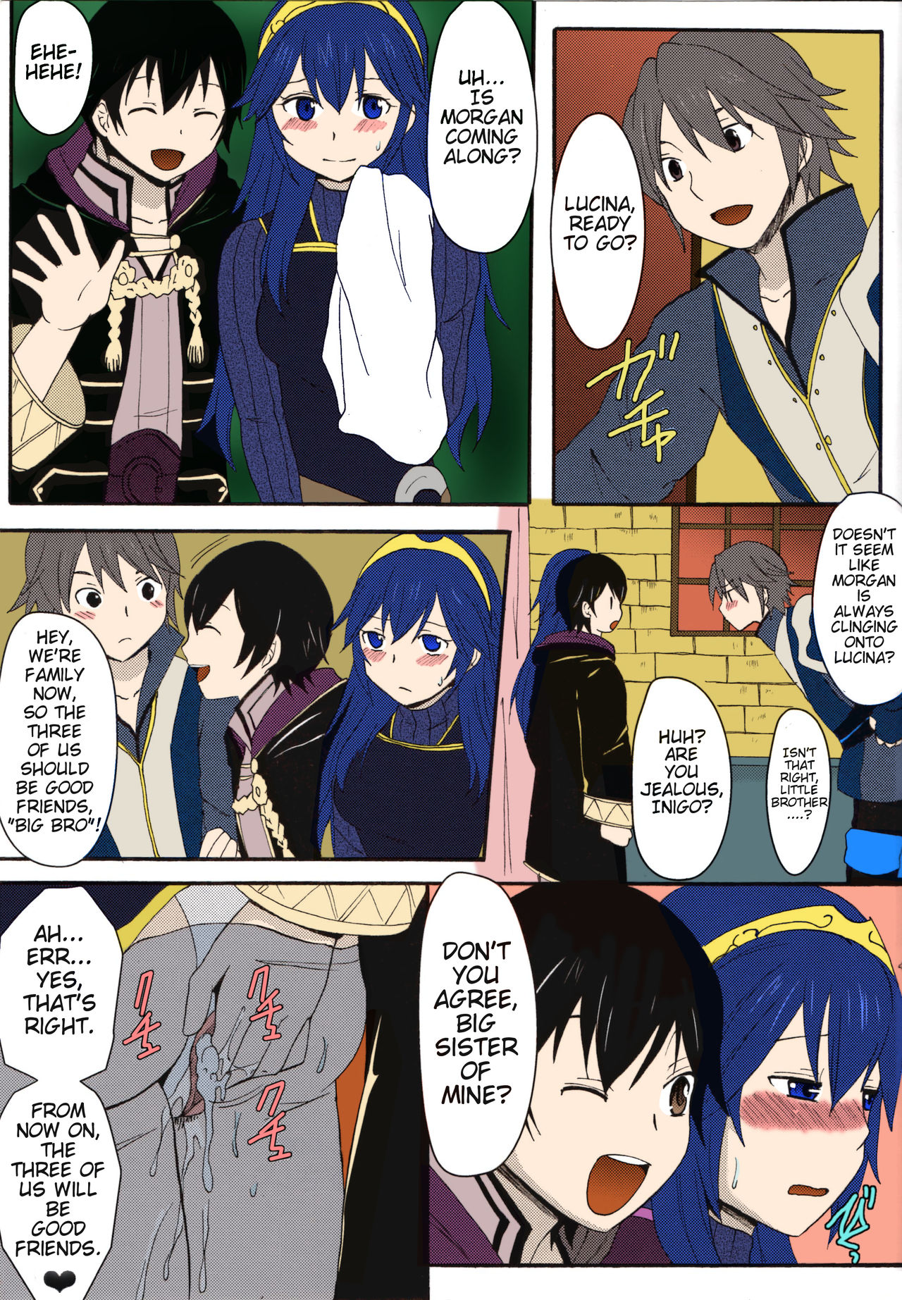 (C88) [Little★Cosmos (Ayano Rumi)] Netorare Oujo Lucina | Netorare Princess Lucina (Fire Emblem Awakening) [English] [mickeyj] [Colorized] page 23 full