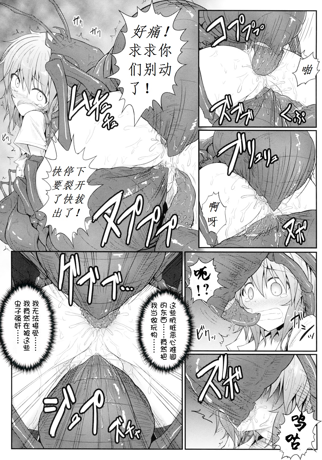 (Reitaisai 9) [e☆ALI-aL! (Ariesu Watanabe)] Hanakui Mushi (Touhou Project) [Chinese] [秀吉汉化组] [Decensored] page 11 full