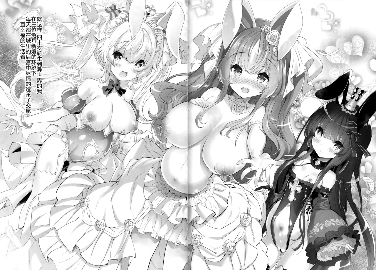 (C93) [Misty Isle (Sorimura Youji)] Usamimi Princess to Isekai Kozukuri Life!! 3 [Chinese] [那个魔犬不喜欢大柰子所以这个大柰子就是本喵的了汉化组] page 21 full