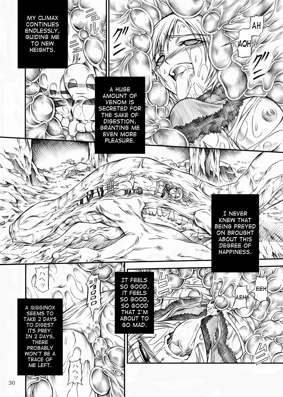 (C77) [Yokohama Junky (Makari Tohru)] Solo Hunter no Seitai (Monster Hunter) [English] page 30 full