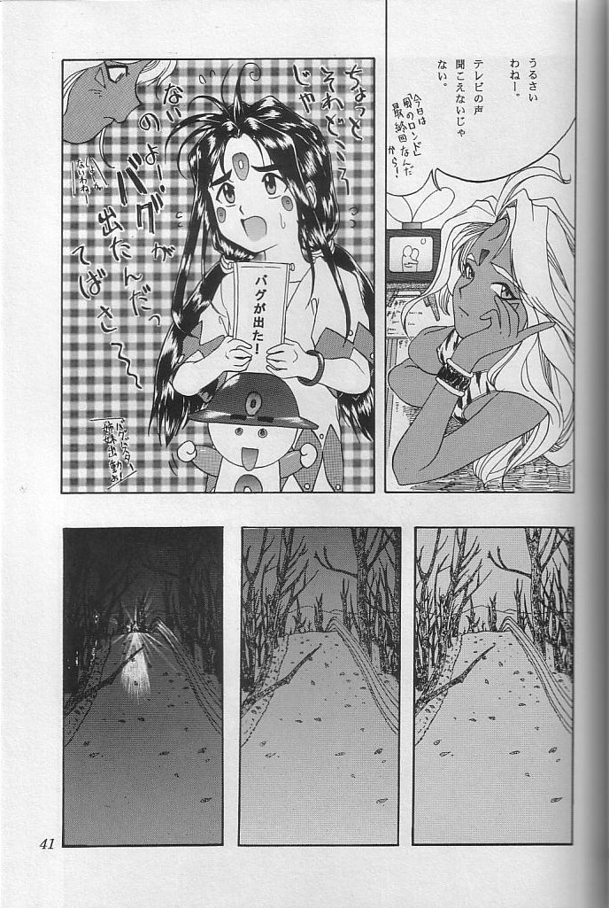 (C48) [Chimatsuriya Honpo (Asanagi Aoi)] THE SECRET OF Chimatsuriya Vol. 10 (Ah! My Goddess) page 40 full