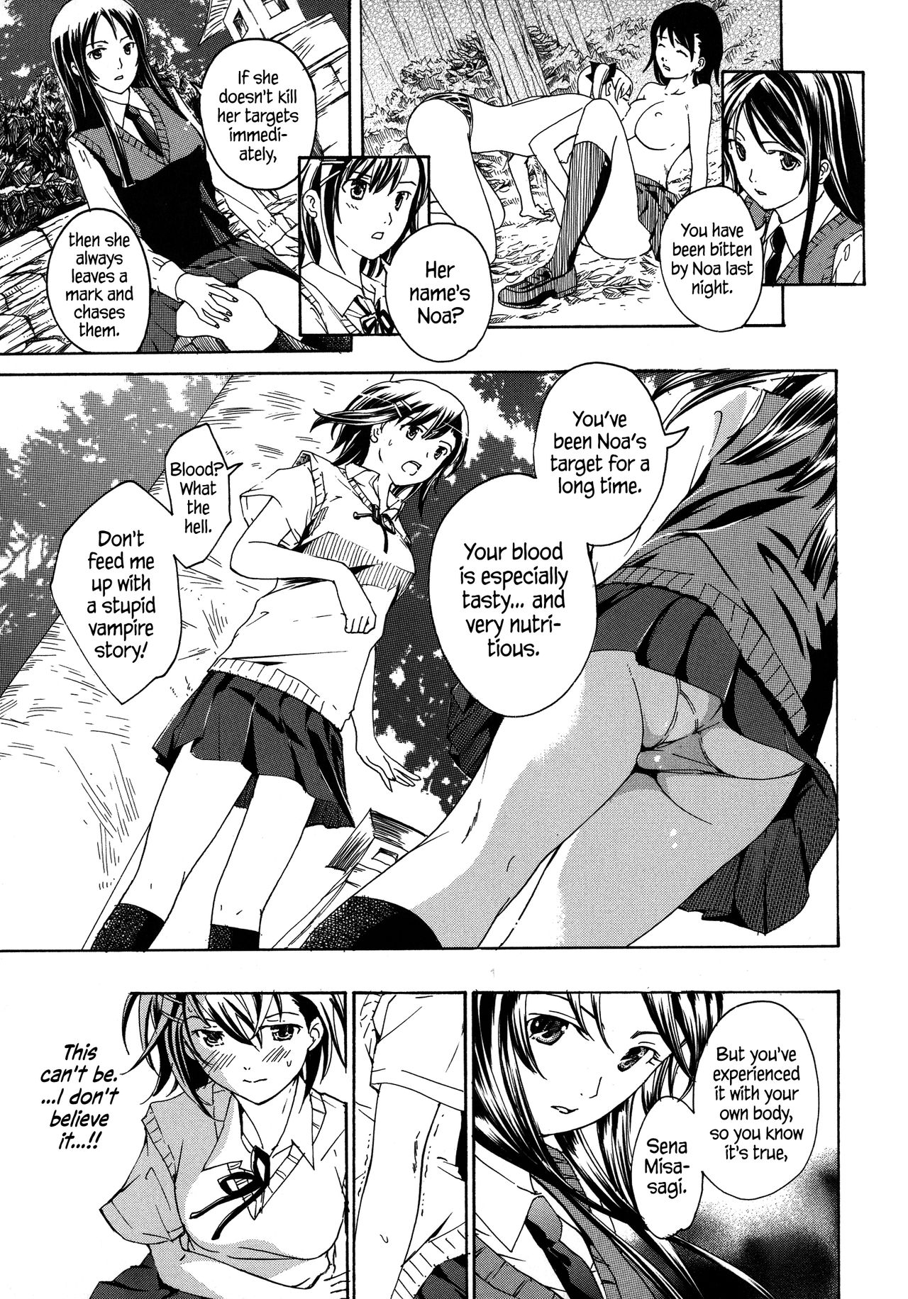 [Asagi Ryu] Kuroyuri Shoujo Vampire |  Vampire Girl Black Lily Ch. 1 - 5 [English] [EHCove] page 37 full