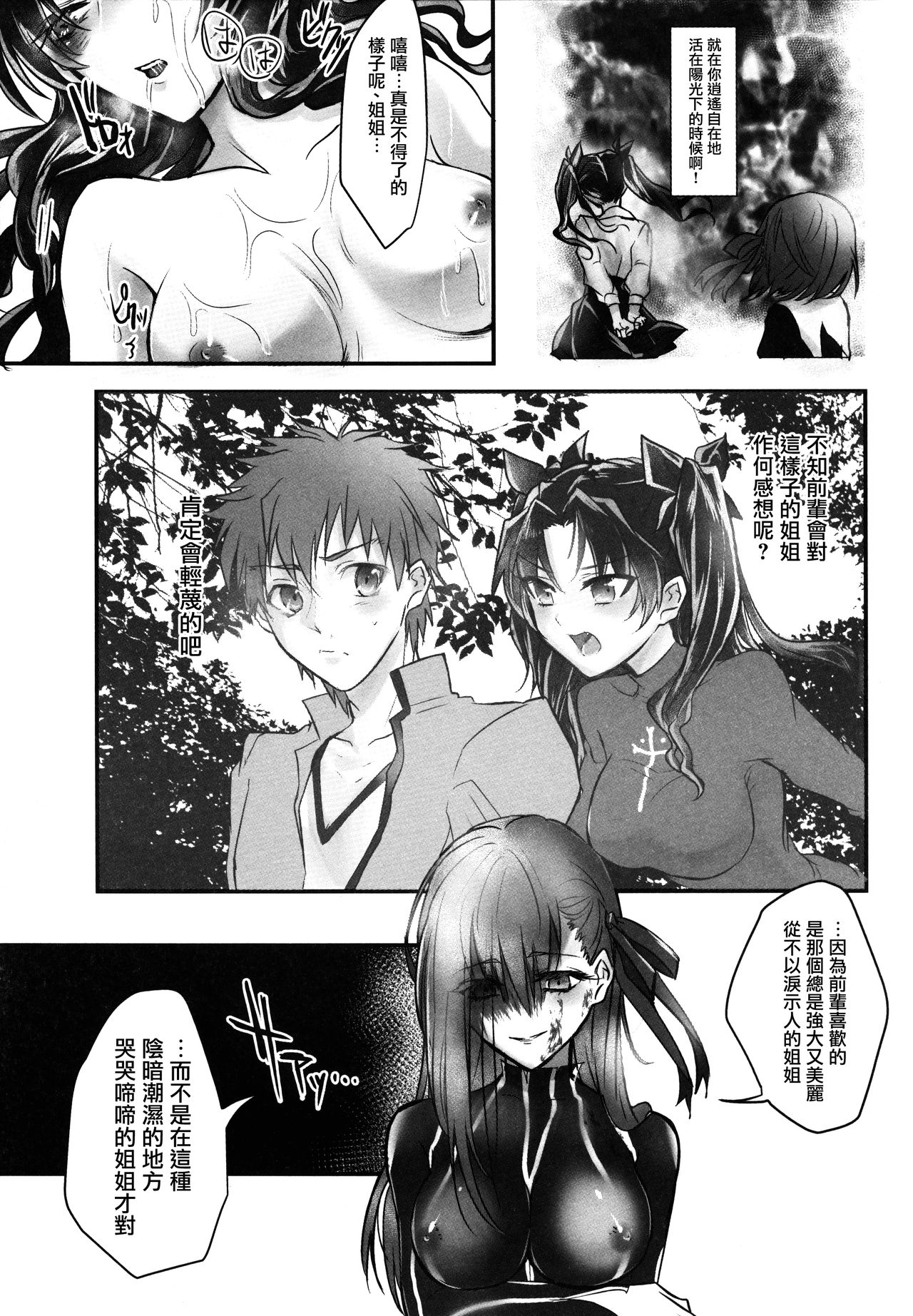 (C88) [Tokkan Magasashi Musume (Asahi)] Nee-san, Watashi Zutto Anata no Koto Daikirai deshita (Fate/stay night) [Chinese] [洛鳶漢化組] page 11 full