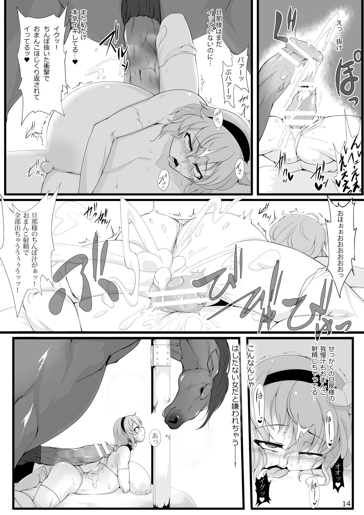 [Hadairo Rooibos Tea (Pandain)] Watashi no Itoshino Danna-sama (Touhou Project) [Digital] page 13 full