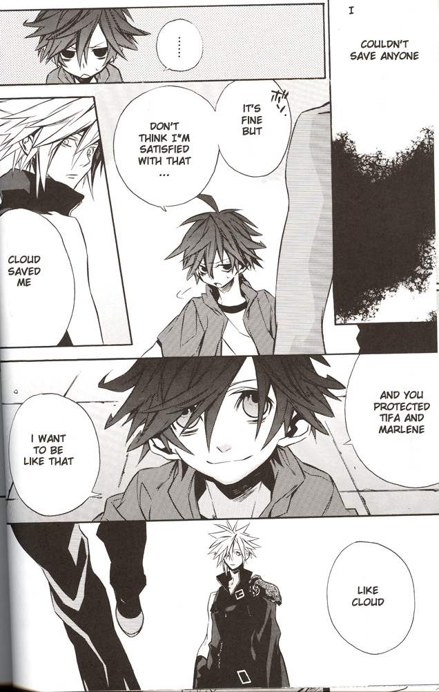 (C70) [kiki (Fujiwara Beni)] ZILCH #2 Darker Than Darkness (Final Fantasy VII Advent Children) [English] page 20 full