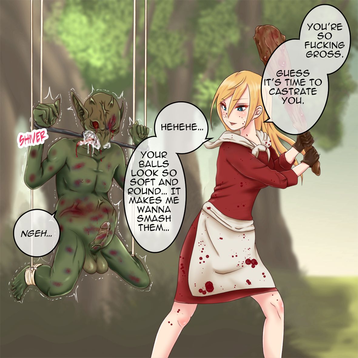 [Hisano] Zetsubou no Goblin 1 [English] {Hennojin} [Decensored] page 11 full