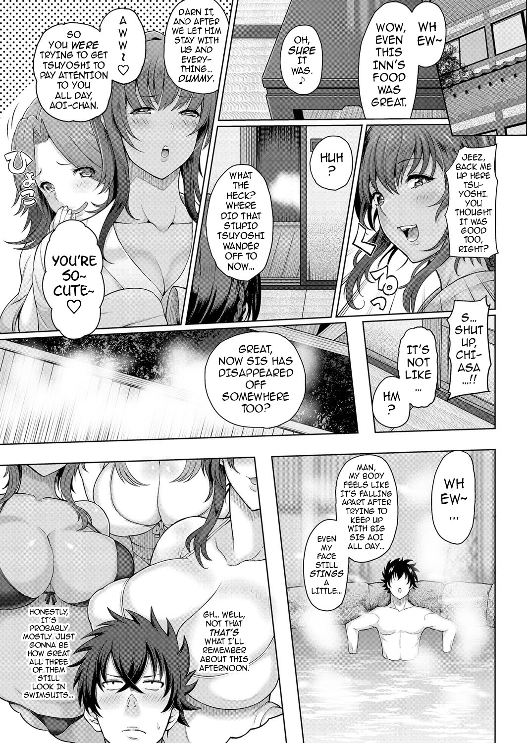 [Tawara Hiryuu] Toshiue Zukushi Jukushita Sanshimai | The Three Older, Mature Sisters Next Door 1-2 [English] {darknight} page 5 full
