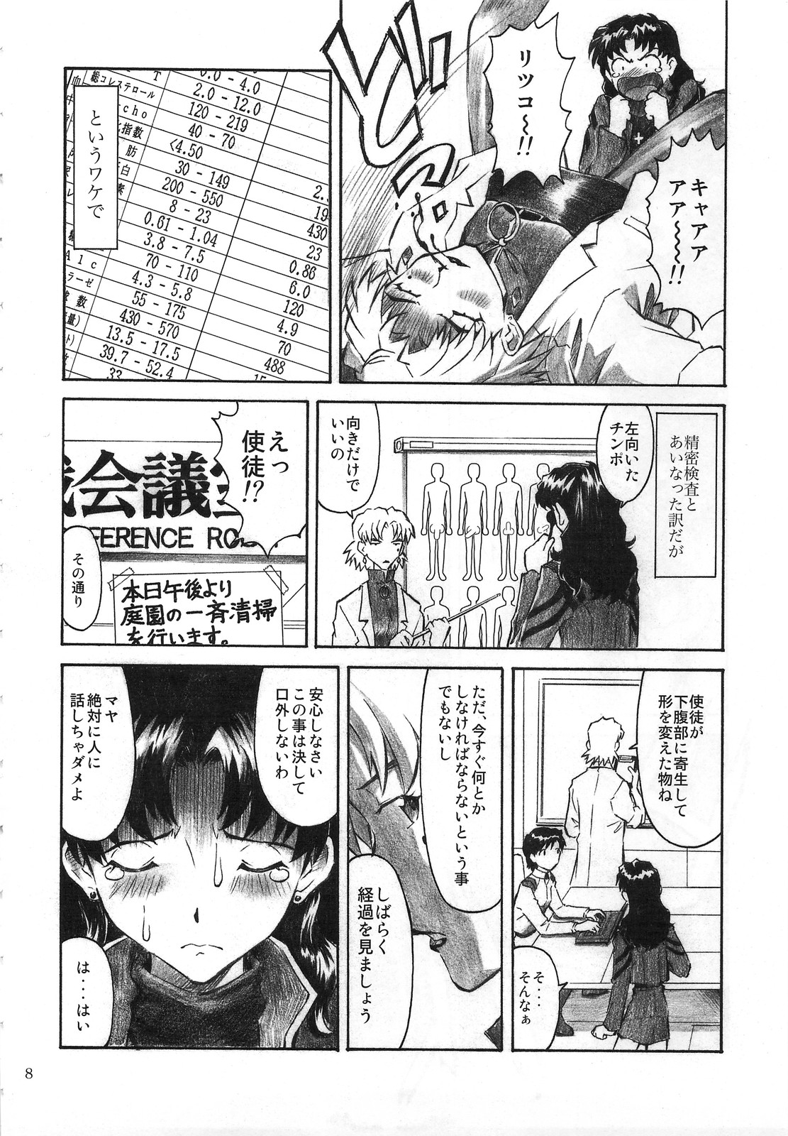 (C74) [TENGU NO TSUZURA (Kuro Tengu)] CRAZY ANGEL (Neon Genesis Evangelion) page 7 full