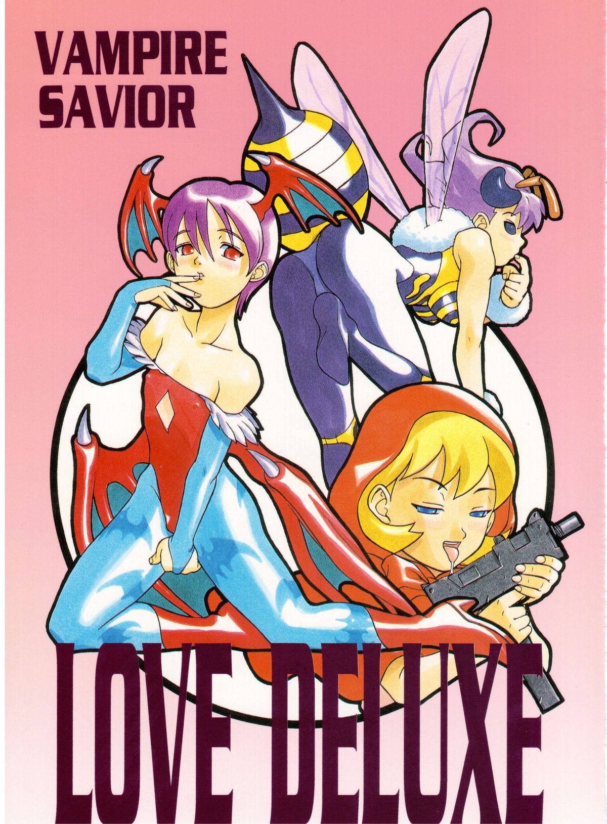 (C52) [MOON'S CLIQUE (Various)] LOVE DELUXE (Darkstalkers) page 1 full