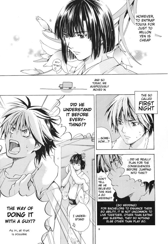 [Tokkan Kouji! Ojiroh Gumi' (Heuga Ken, Satonaka Mamoru)] High (Hikaru no Go) [English] [frozen_yoghurt + shinra_lackey] page 8 full