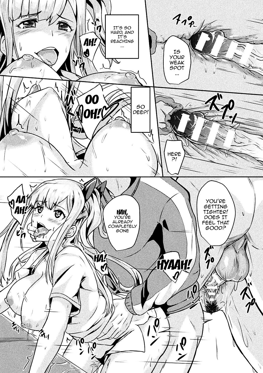 [Anthology] Saikai Shita Shinyuu (♂) wa Bitch deshita (Bessatsu Comic Unreal TS Bitch ~Yaritagari Nyotaika Bishoujo-tachi~ Vol. 2) [English] {doujins.com} [Digital] page 36 full