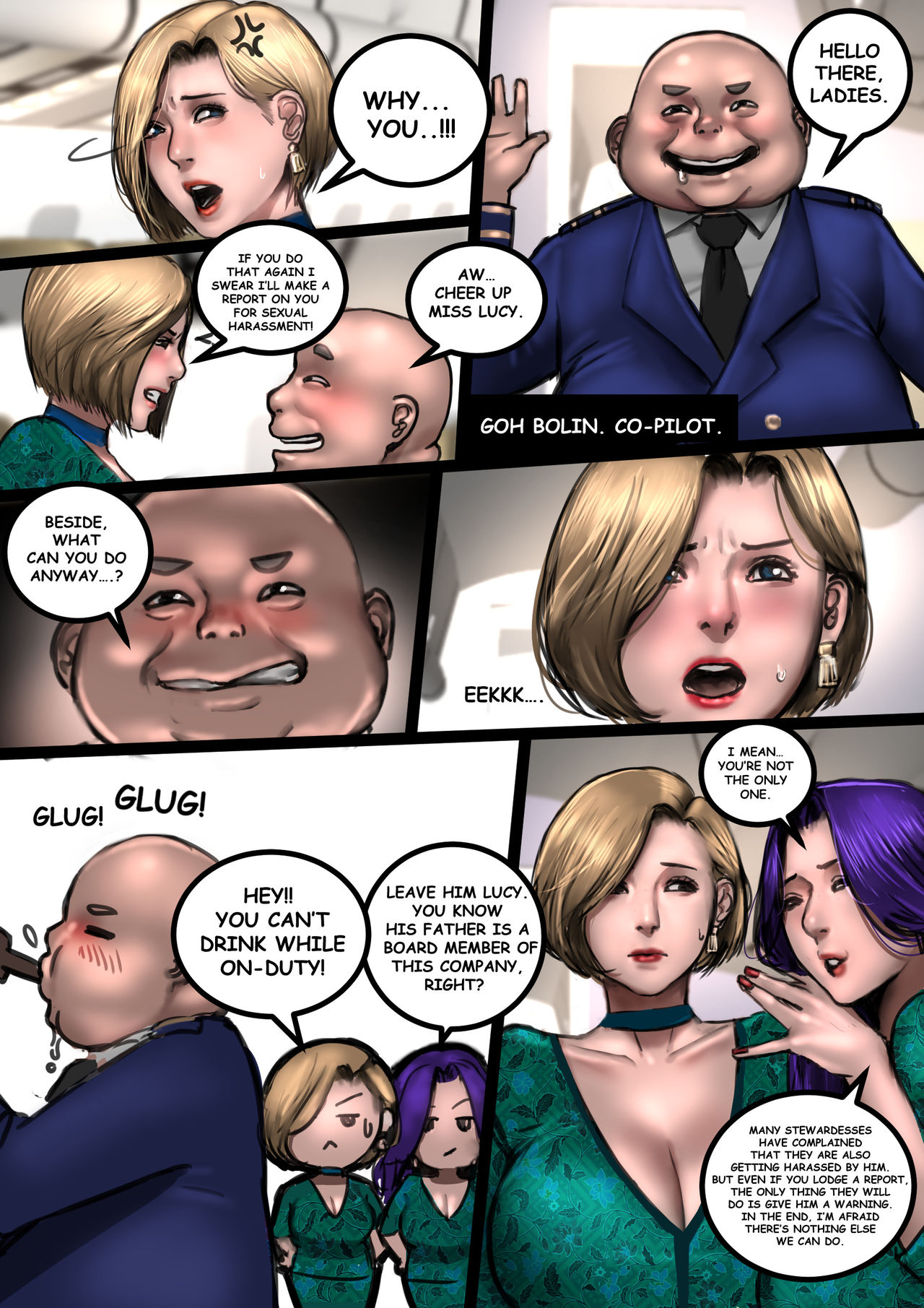 Milf Airlines - Pilot Side Story page 7 full