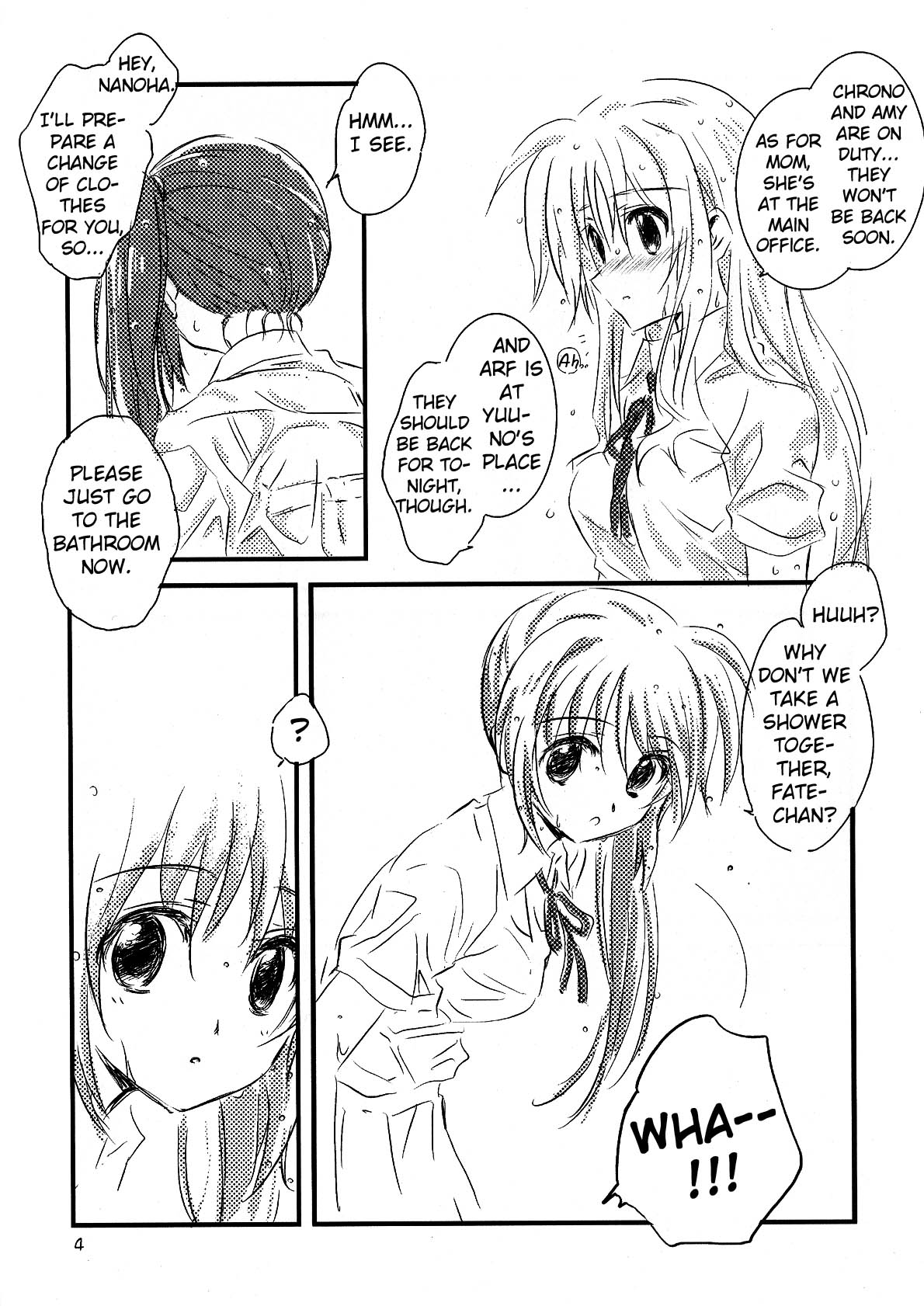 (C76) [kuri koro. (tokoharu)] Yuudachi (Evening Rain) (Mahou Shoujo Lyrical Nanoha [Magical Girl Lyrical Nanoha]) [English] page 3 full